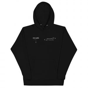 Sudadera con capucha Good Company de GamanZuyoi Superior Collection color negro parte delantera