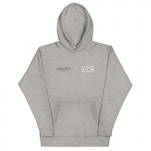 Sudadera con capucha Rich de GamanZuyoi Urban Collection color gris carbón parte delantera
