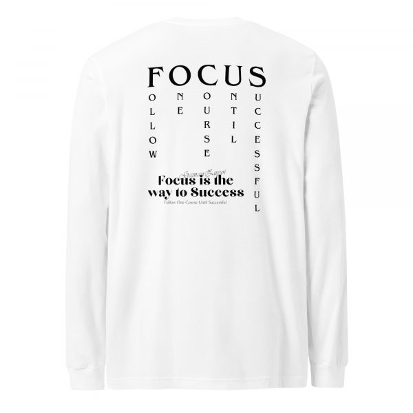 Camiseta manga larga FOCUS (colores claros)