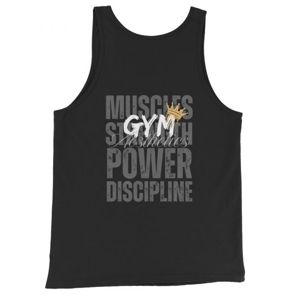 Camiseta tirantes GYM Aesthetics (colores oscuros)