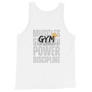 Camiseta tirantes GYM Aesthetics (colores claros)