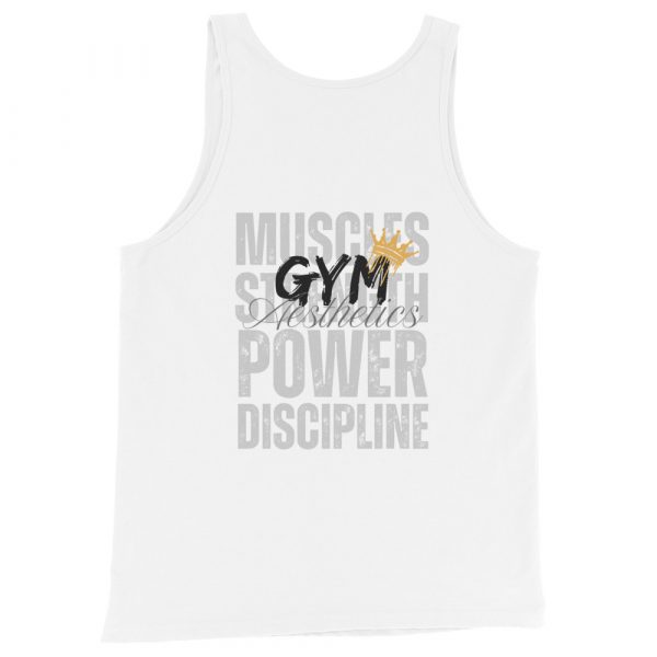 Camiseta tirantes GYM Aesthetics (colores claros)