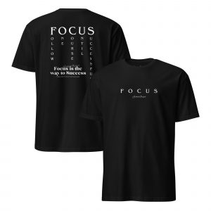 Camiseta manga corta FOCUS (colores oscuros)