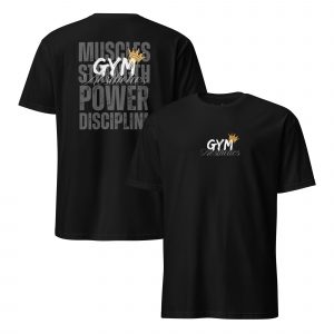 Camiseta manga corta GYM Aesthetics (colores oscuros)