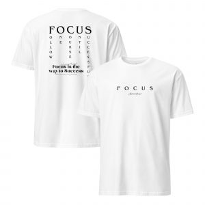 Camiseta manga corta FOCUS (colores claros)
