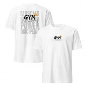 Camiseta manga corta GYM Aesthetics (colores claros)