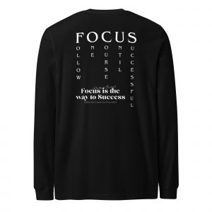 Camiseta manga larga FOCUS (colores oscuros)
